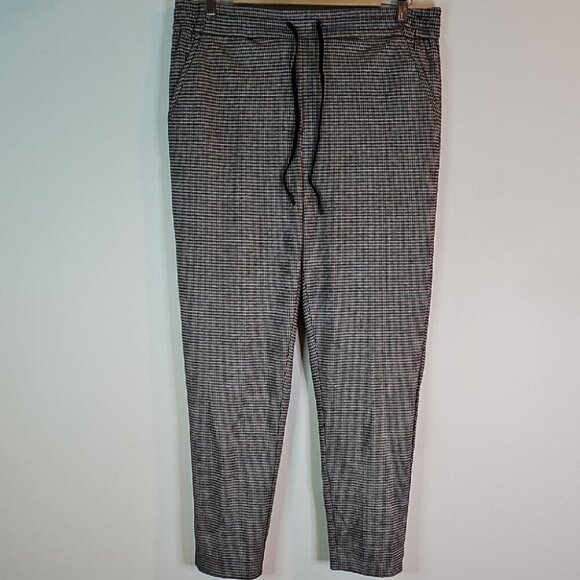 Reitmans Size 14 Black and White Patterned Tapered Pants - Picture 1 of 9